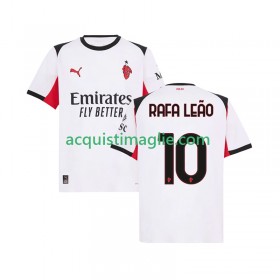 Divisa di Calcio AC Milan Rafael Leao 10 Trasferta 2025/2026